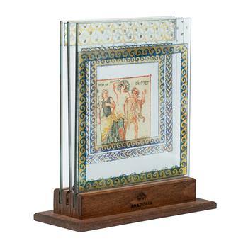 Europanın Kaçırılışı Mozaik 3 Boyutlu Dekoratif Cam Obje