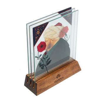 Fatih Sultan Mehmet 3 Boyutlu Dekoratif Cam Obje