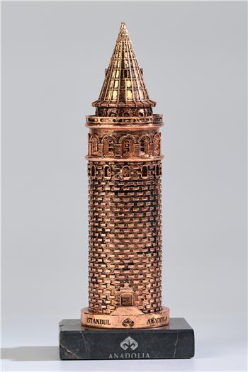Galata Kulesi Heykeli Bronz Kaplama