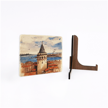 Galata Kulesi Traverten Pano