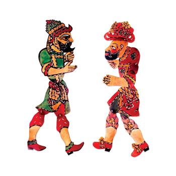 Hacivat Karagöz Dekoratif Duvar Süsü