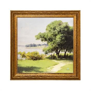 Hoca Ali Rıza Manzara Tablo