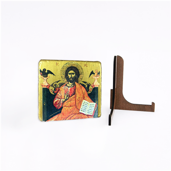 Hz. İsa Aya Eleni Kilisesi Varaklı Traverten Pano