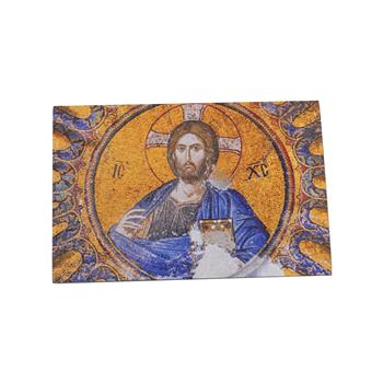 Hz. İsa Ayasofya Varaklı Ahşap Kartpostal