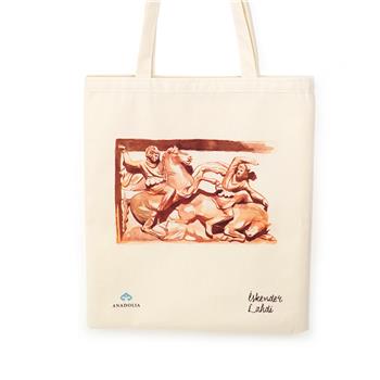 İskender Lahdi Ham Bez Çanta