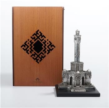 İzmir Saat Kulesi Heykeli Gümüş Kaplama