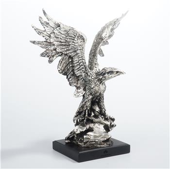 Kartal Heykeli Gümüş Kaplama