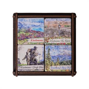 Kastamonu 4lü Doğaltaş Magnet Seti