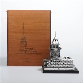 Kız Kulesi Heykeli Gümüş Kaplama