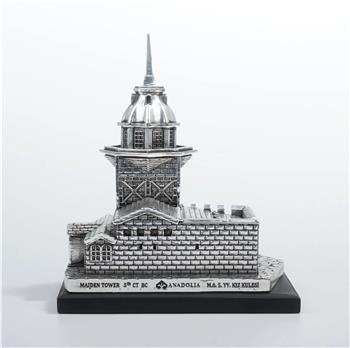 Kız Kulesi Heykeli Gümüş Kaplama