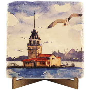 Kız Kulesi Traverten Pano