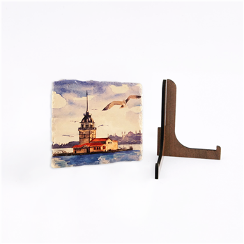 Kız Kulesi Traverten Pano