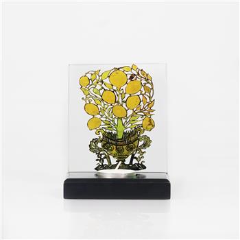 Limon Ağacı Tekli Tealight Mumluk