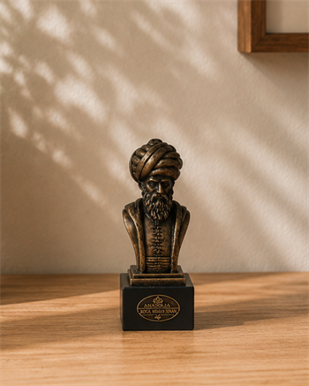 Mimar Sinan Büst Mermerit Heykel