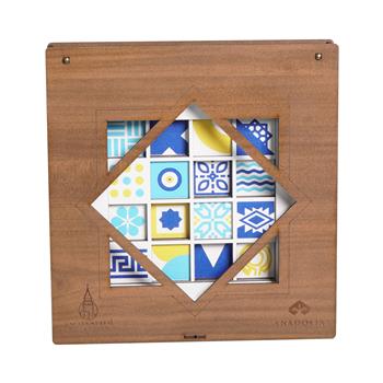 Nazar Renkleri 3 Boyutlu Ahşap Duvar Panosu
