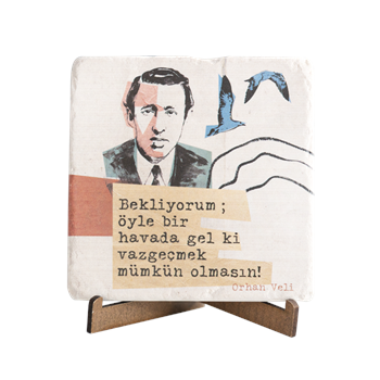 Orhan Veli Traverten Pano