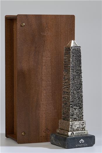 Örmetaş Heykeli Gümüş Kaplama