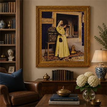 Osman Hamdi Bey Ab-ı Hayat Çeşmesi Tablo