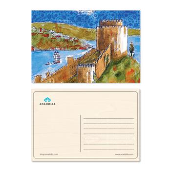 Rumelihisarı Ahşap Kartpostal