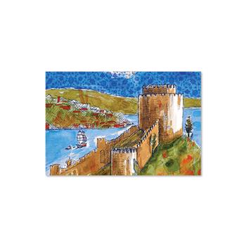 Rumelihisarı Ahşap Kartpostal