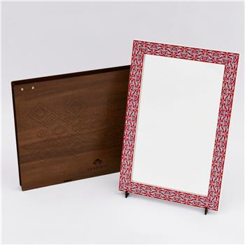 Rumi Kırmızı Dekoratif Ayna