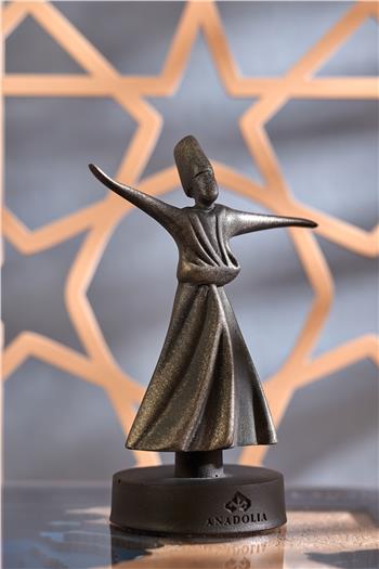 Semazen Heykel Kaideli Siyah