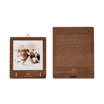 Semazen Vecd Ahşap Kutulu Seramik Dekoratif Askılık