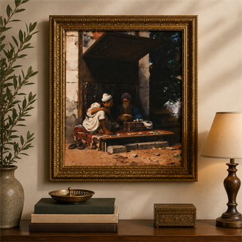 Stanislaus von Chlebowski İstanbulda Bir Devlet Yazarı Tablo