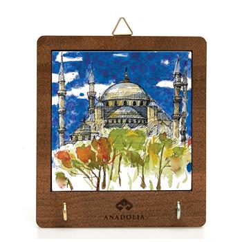 Sultanahmet Camii Seramik Dekoratif Askılık