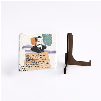 Tevfik Fikret Traverten Pano