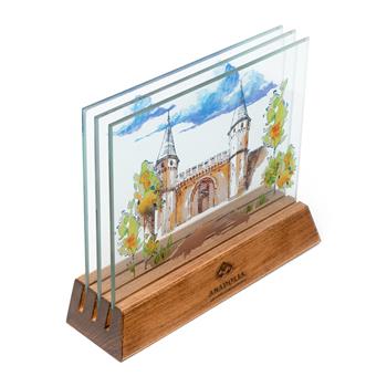 Topkapı Sarayı ve Bulut 3 Boyutlu Dekoratif Cam Obje