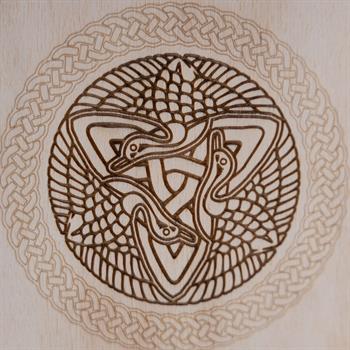 Turna Kuşu Desenli Organizer