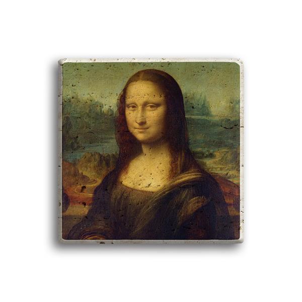 Mona Lisa Traverten Magnet