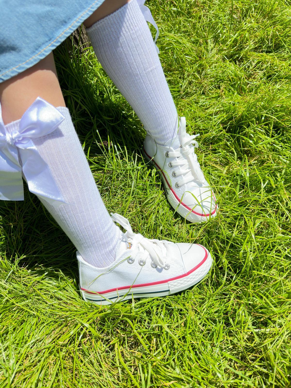 BEYAZ KETEN SNEAKER