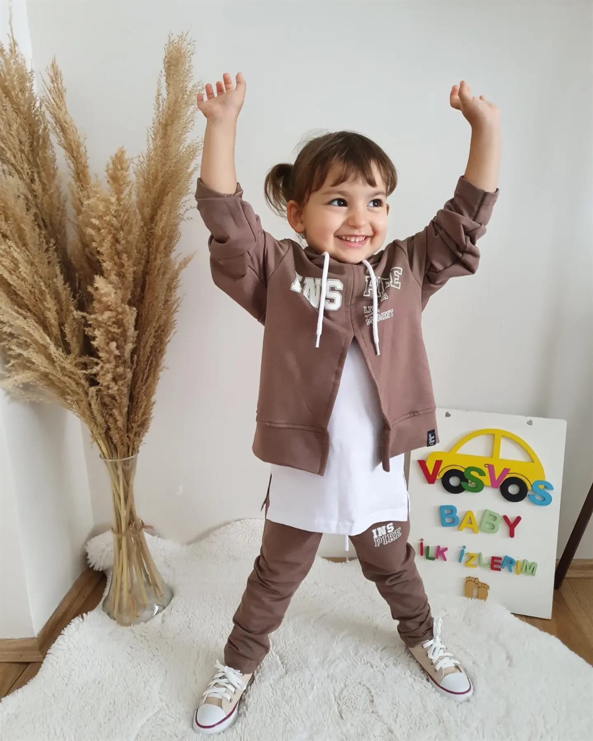 BROWN PIRE ÜÇLÜ EŞOFMAN TAKIM