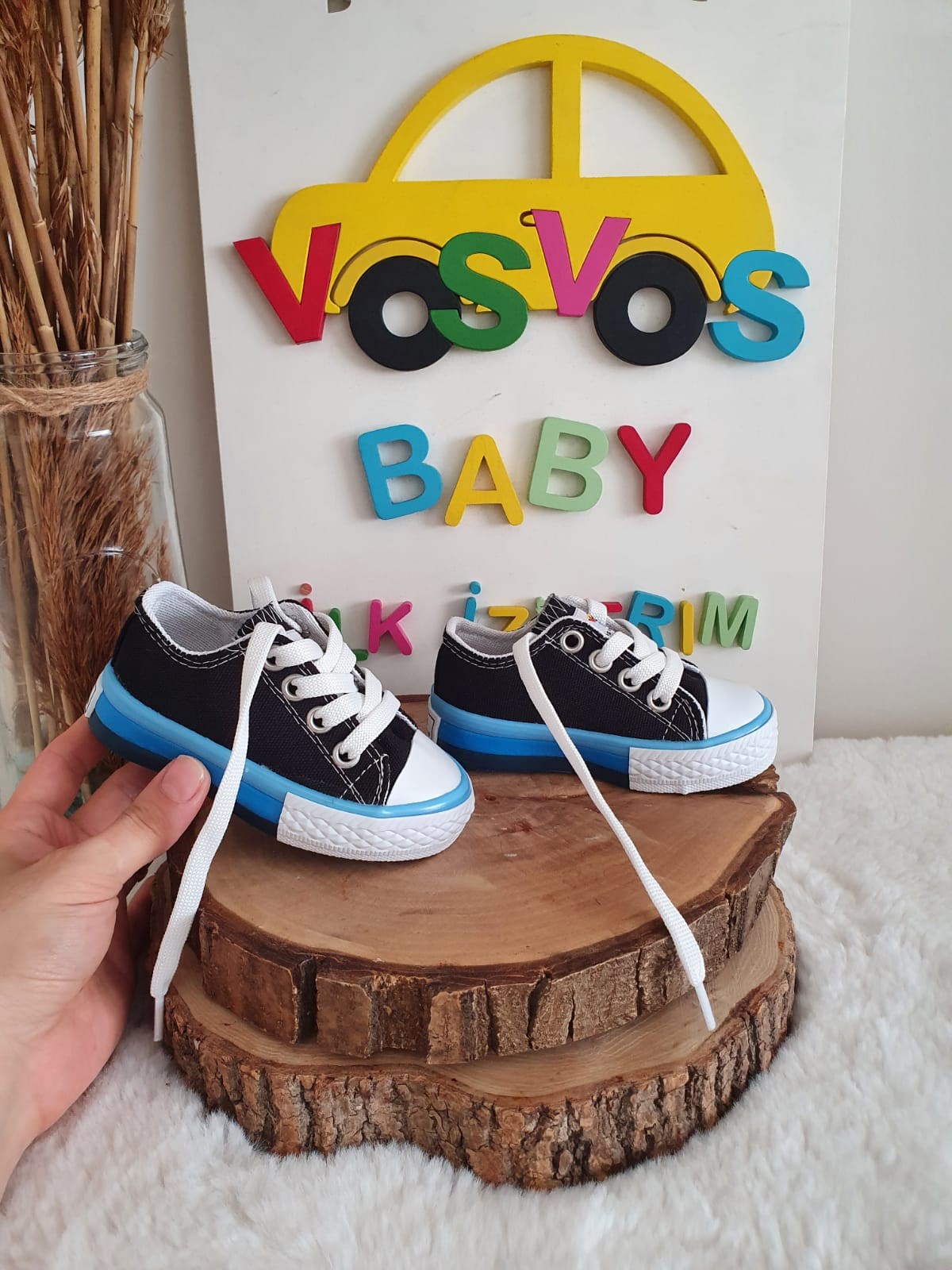 AQUA SİYAH STAR SNEAKER