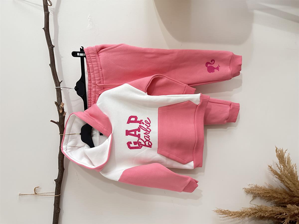 G.A.P BARBİE PEMBE EŞOFMAN TAKIM