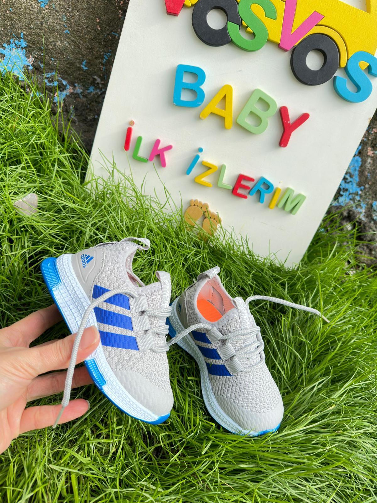 GRİ-MAVİ  SNEAKER