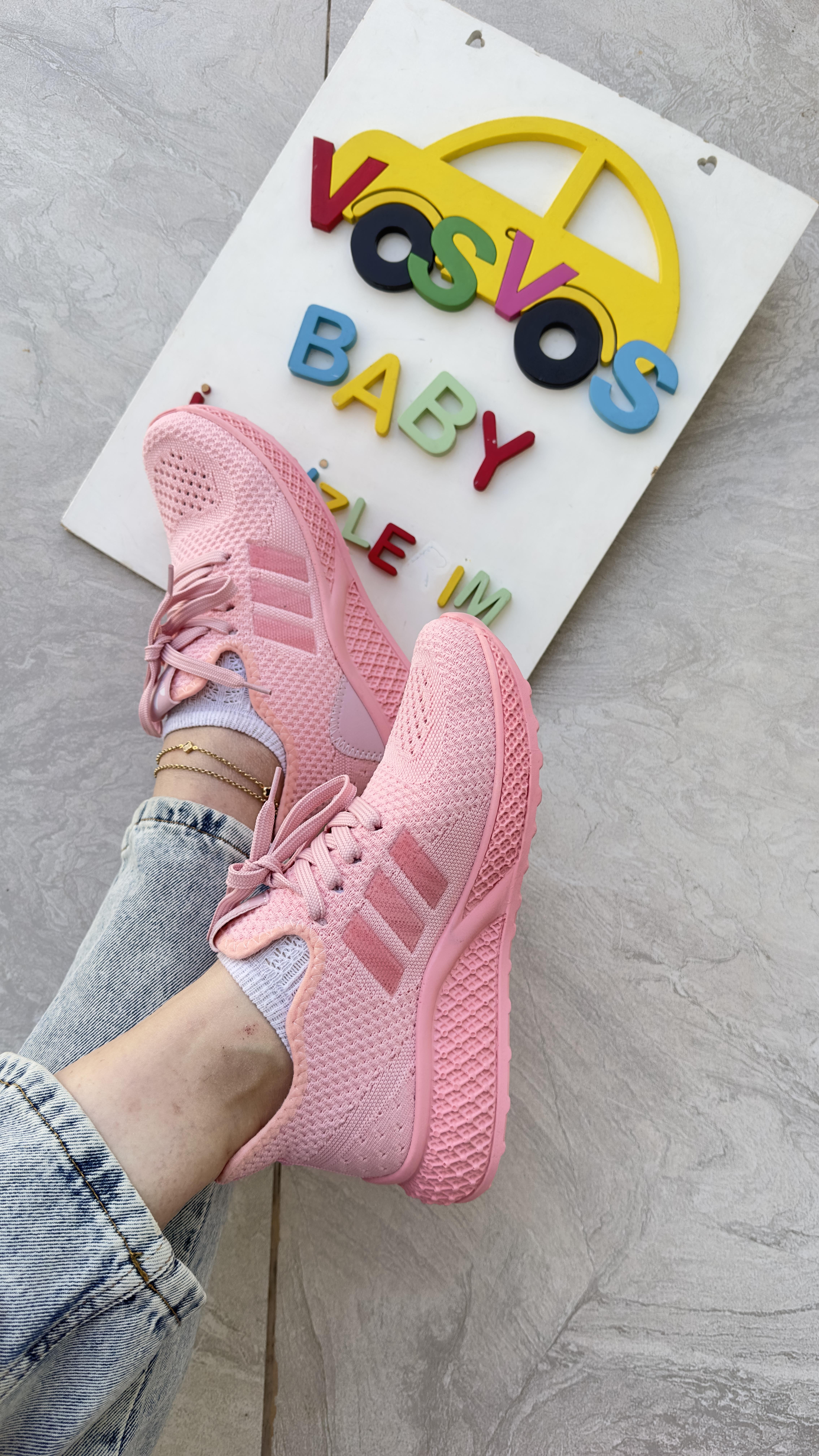 PEMBE LOVE YETİŞKİN SNEAKER