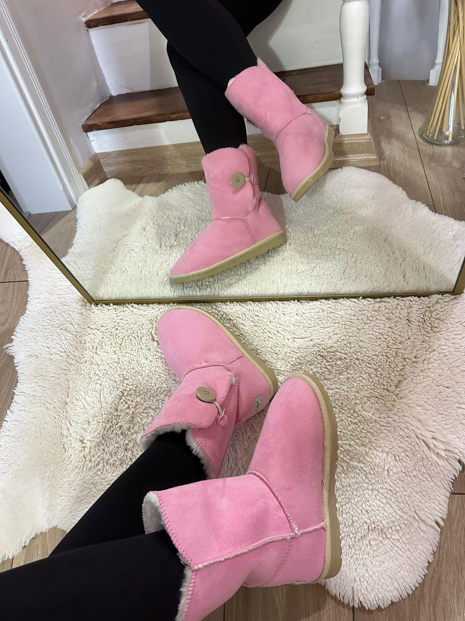 PEMBE SÜET BOT YETİŞKİN