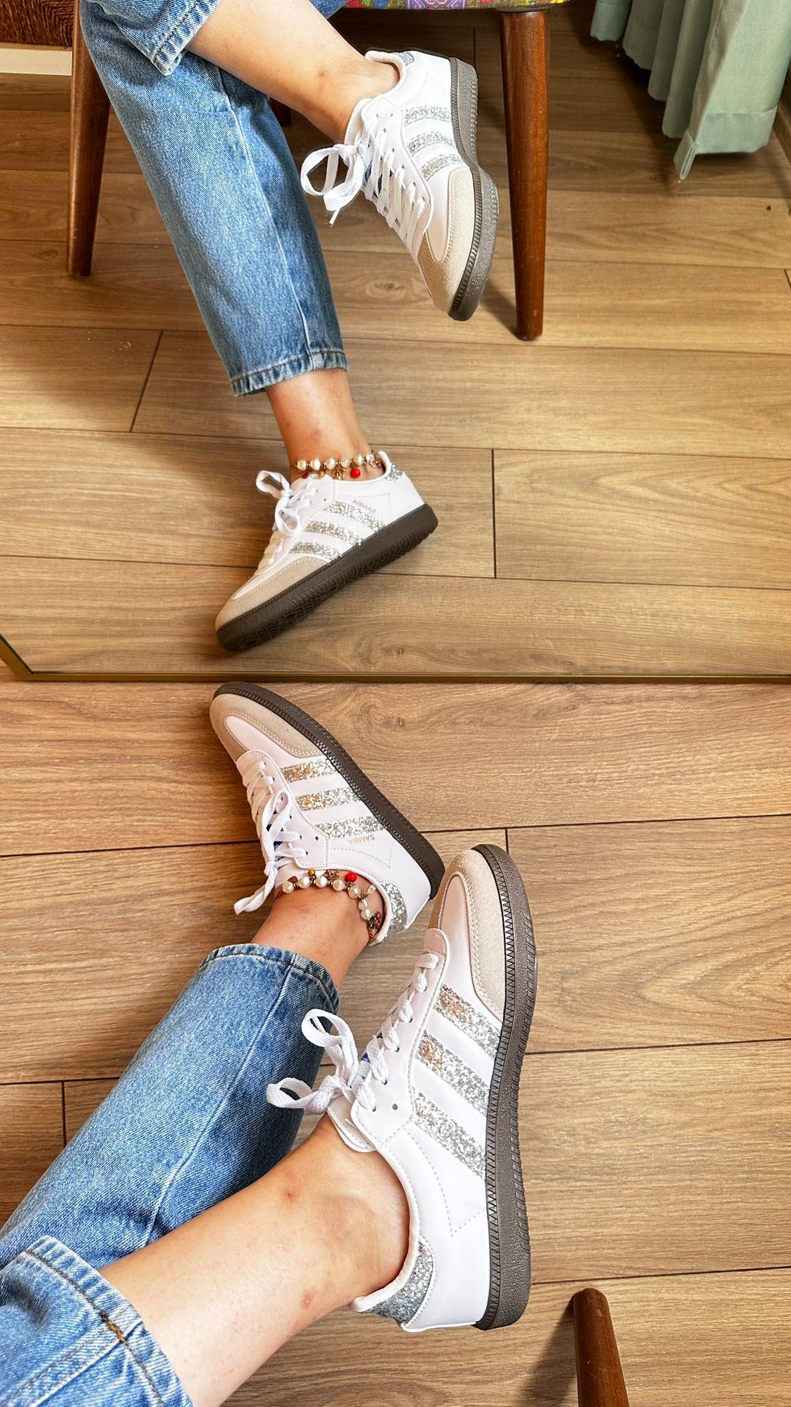 SAMBA GÜMÜŞ SNEAKER