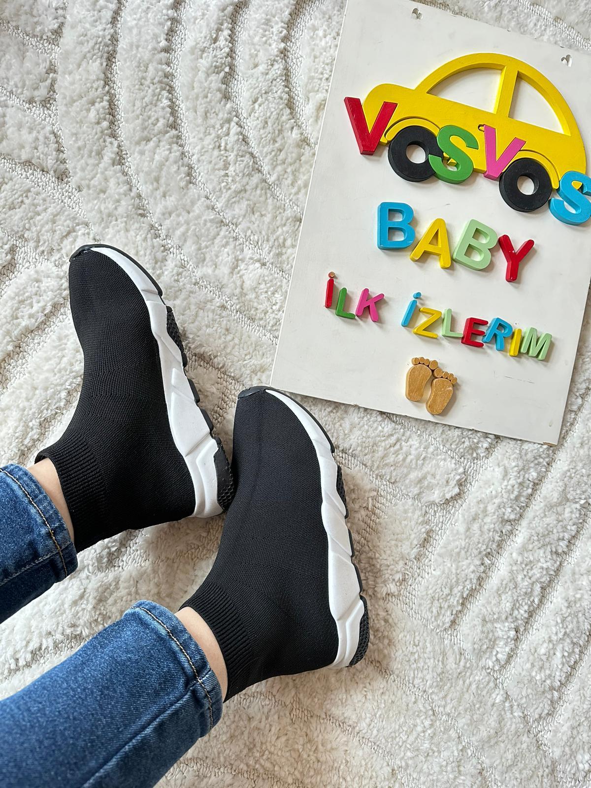 SİYAH YETİŞKİN BANDAJ SNEAKER