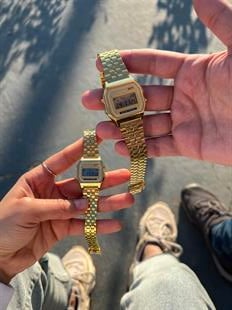 Retro Gold Saat