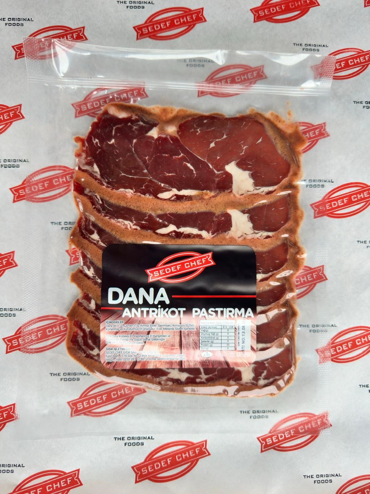 DANA ANTRİKOT PASTIRMA 150 GR