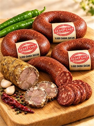 2 KG(3.620 TL) SUCUK + YARIM KG(1.100TL) KAVURMA