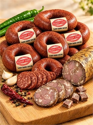 4 KG (6.610 TL) SUCUK + 1 KG (2.200 TL) KAVURMA