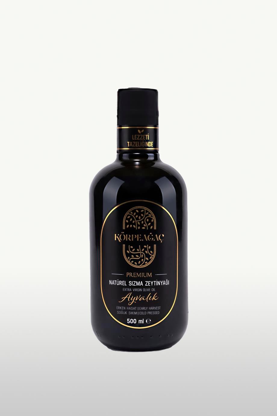 Ayvalık  Premium Erken Hasat Soğuk Sıkım Natürel Sızma Zeytinyağı Filtresiz 500 ml 