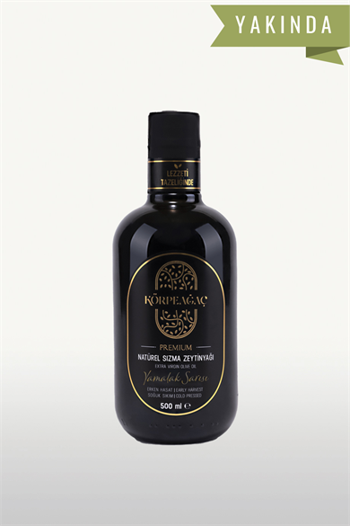 Yamalak Sarısı Premium Erken Hasat Soğuk Sıkım Natürel Sızma Zeytinyağı 500 ml 