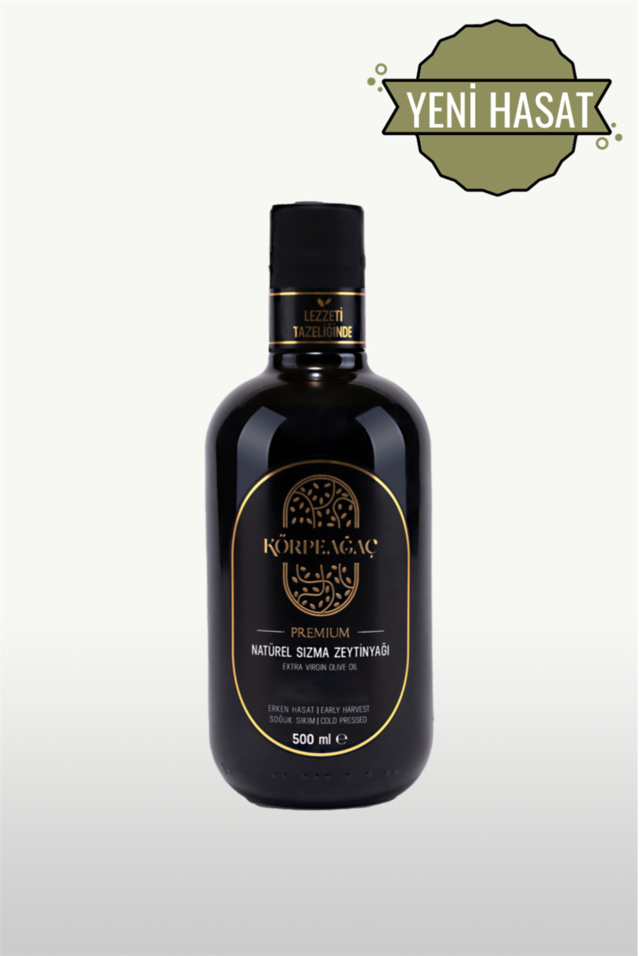 Ayvalık  Premium Erken Hasat Soğuk Sıkım Natürel Sızma Zeytinyağı 500 ml 
