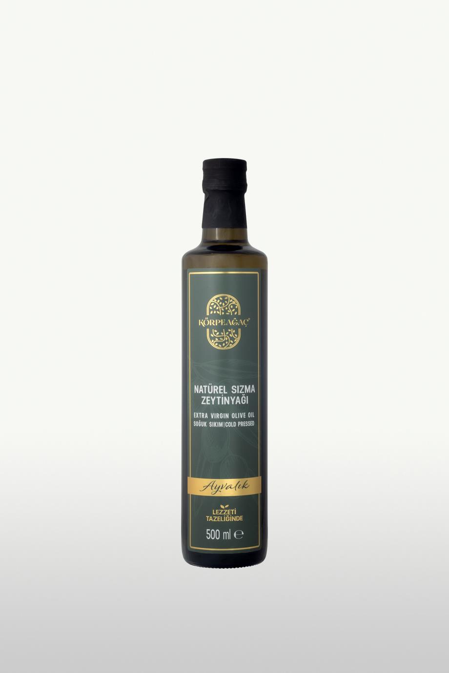 Ayvalık Soğuk Sıkım Natürel Sızma Zeytinyağı 500 ml